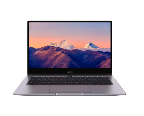 華為筆記本電腦 MateBook B3-420 14英寸輕薄本 (i5-1135G7 16G 512G) 深空灰